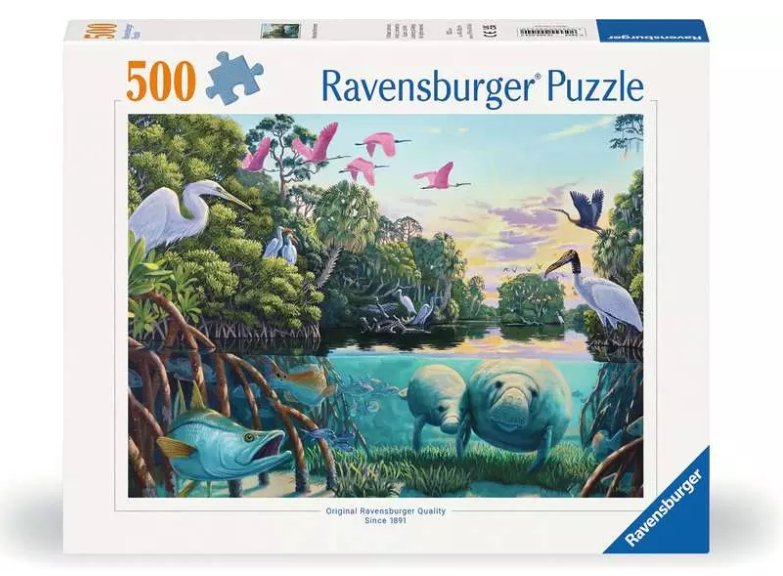 Manatee Moments Puzzle Ravensburger 500 Teile - Ravensburger