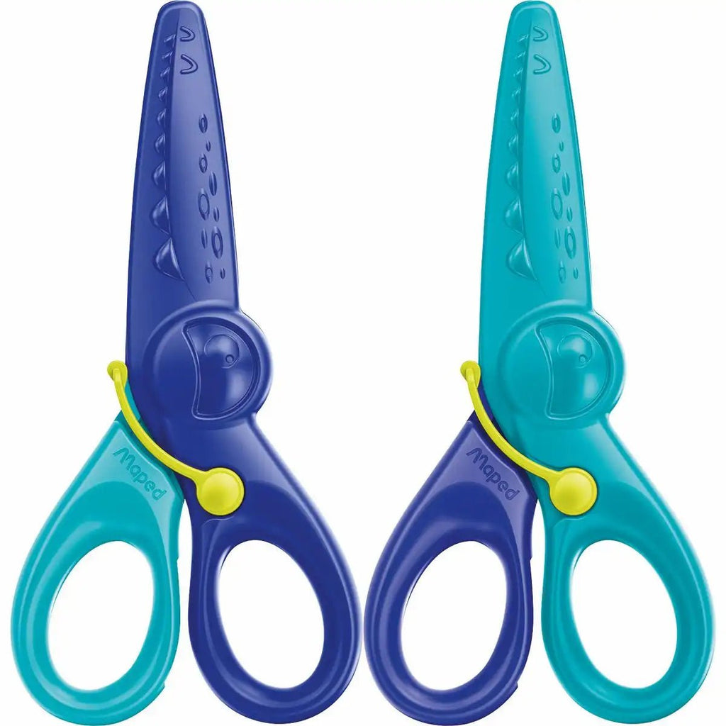 Maped Kidipulse Kinderschere blau­türkis 12 cm abgerundete Spitze