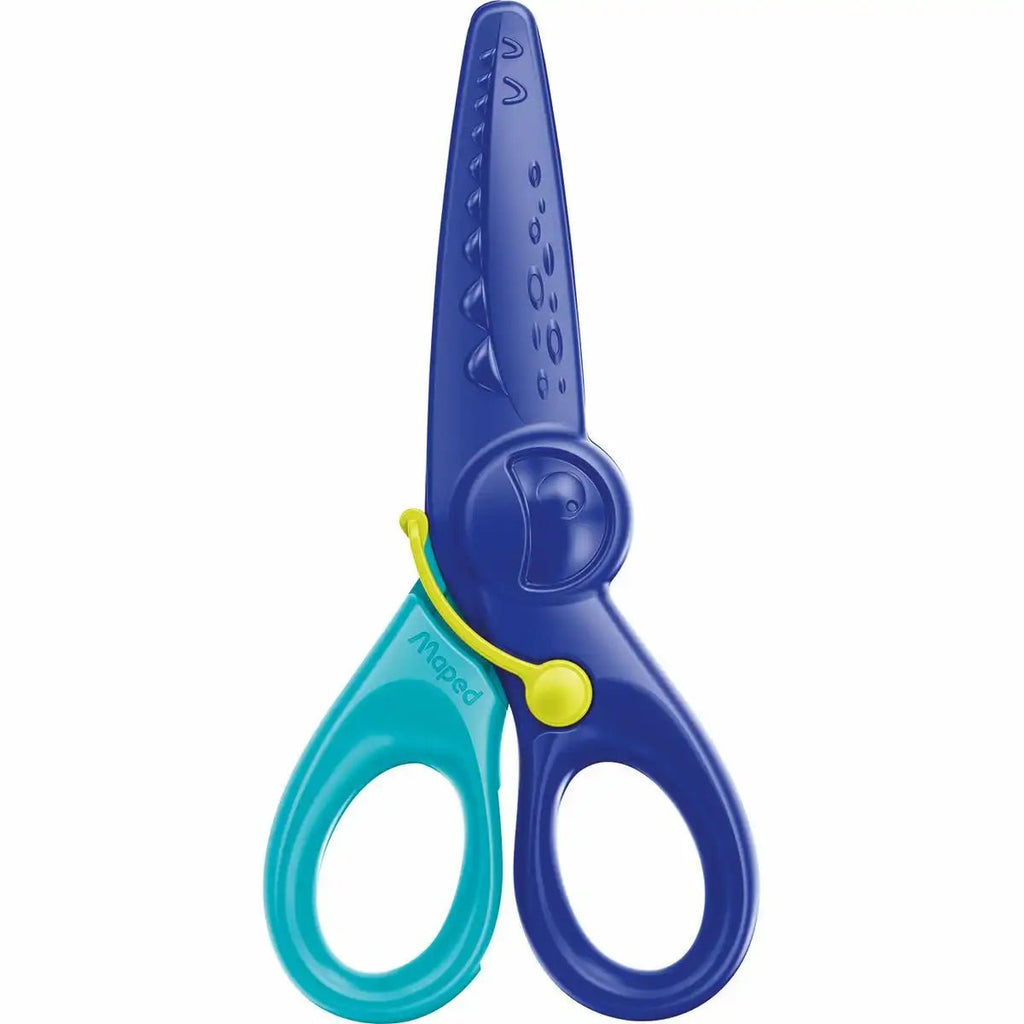 Kinderschere Maped 12 cm blau­türkis sichere Spitze