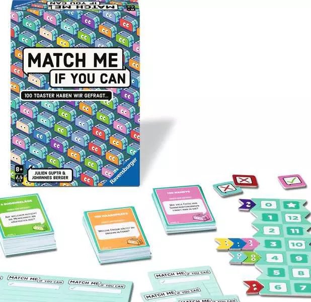 Match Me If You Can Spiel für Kinder und Erwachsene ab 8
