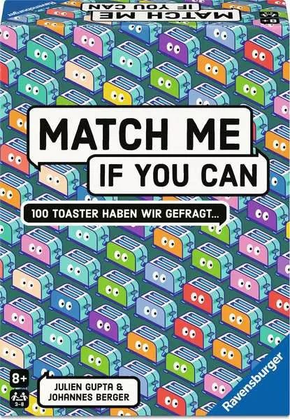Partyspiel Match Me mit 300 witzigen Fragenkarten
