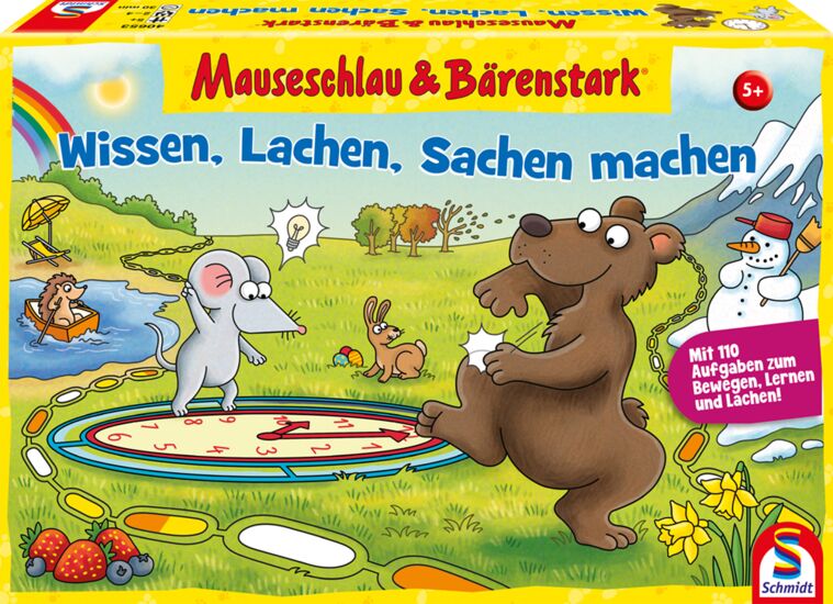 Mauseschlau & Bärenstark - Wissen, Lachen, Sachen machen - Schmidt Spiele