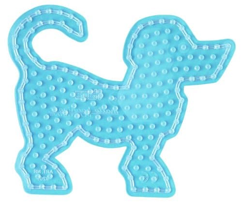Maxi Stiftplatte Bügelperlen - transparent Hund - Hama