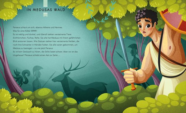 Kinderbuch Medusa und Perseus – griechische Mythologie neu erzählt