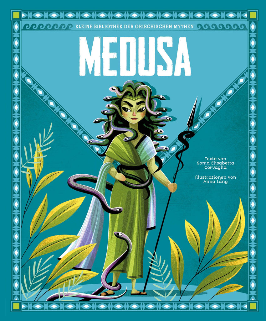 Medusa Kinderbuch Hardcover mit farbigen Illustrationen