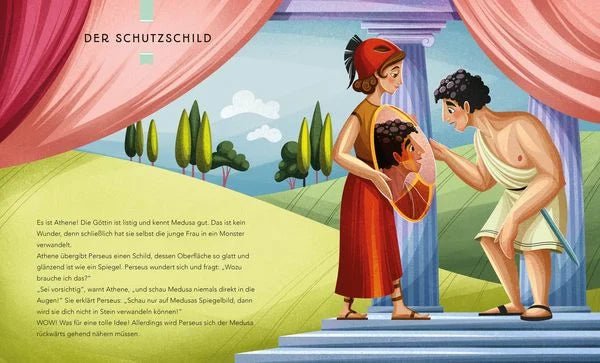 Kinderbuch Medusa und Perseus – griechische Mythologie neu erzählt