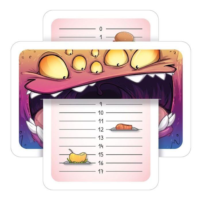Mega Monster Meals Kartenspiel für Familie ab 8 Jahren