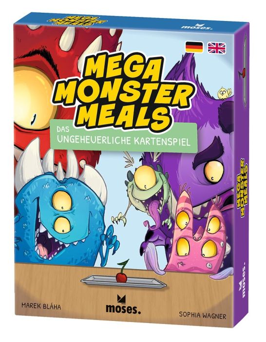 Mega Monster Meals Kartenspiel für Familie ab 8 Jahren