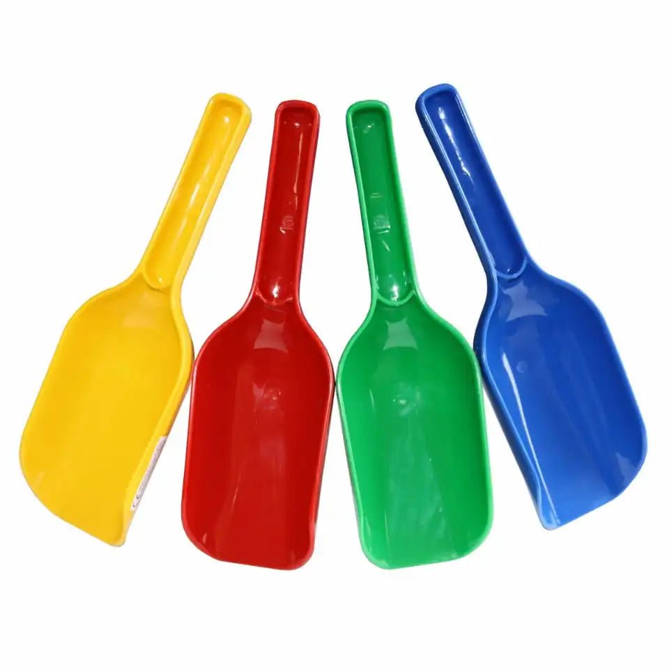 Mehlschaufel 23 cm sortierte Farben Kunststoff Sandspielzeug