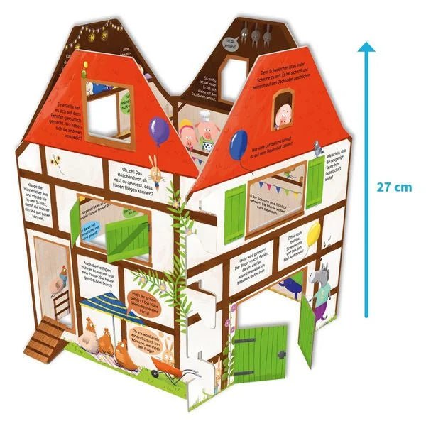 Spielbuch Mein Bauernhof mit Tieren und Mitmachfunktionen
