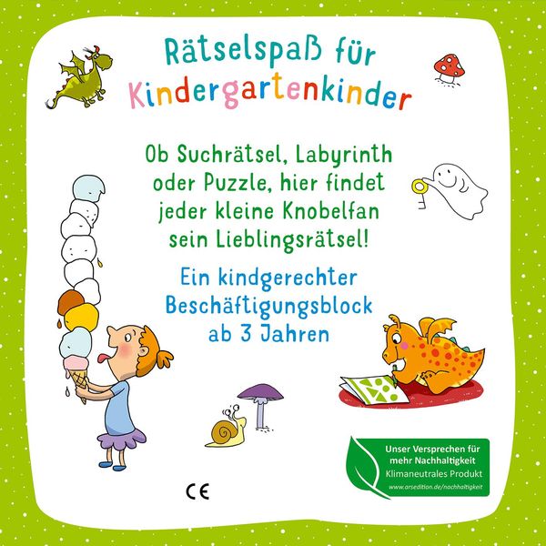 Mein dicker Kindergarten - Block - ab 3 Jahren - Ars Edition