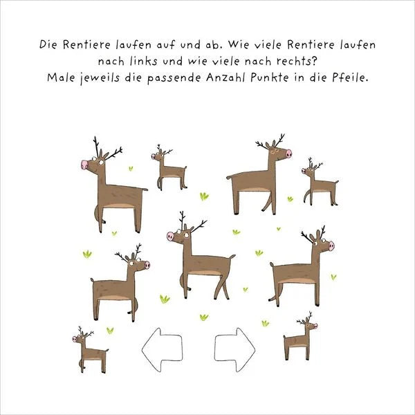 Kinder Rätselblock Winter – Lernspiel und Beschäftigung für unterwegs
