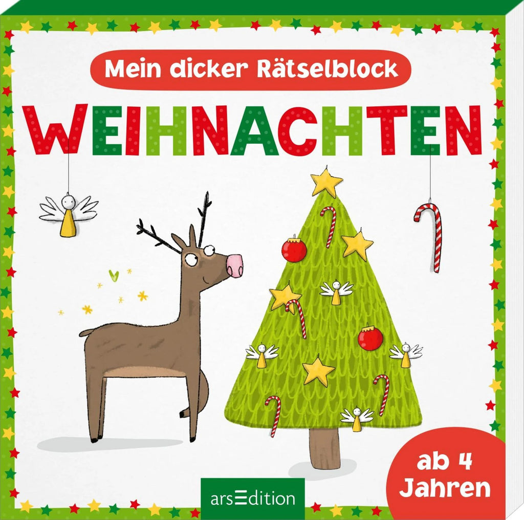 Mein dicker Rätselblock Weihnachten - Ars Edition