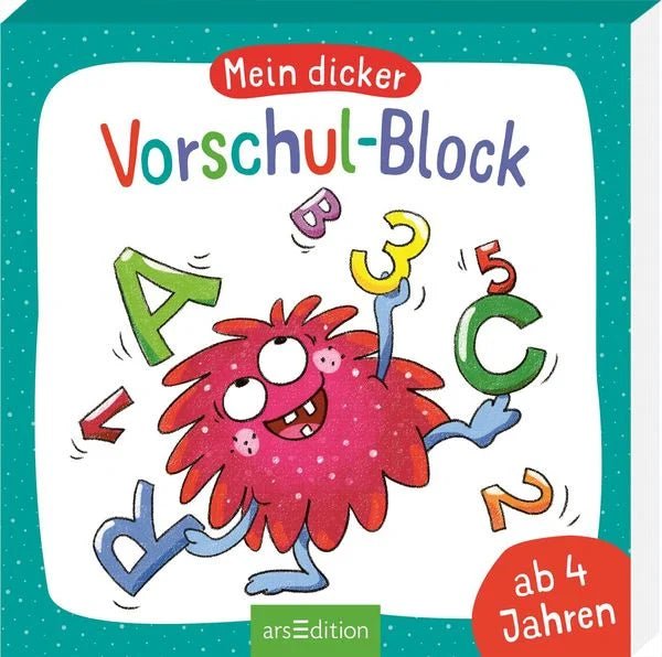 Mein dicker Vorschul-Block – Rätselspaß für Kinder ab 4 Jahren