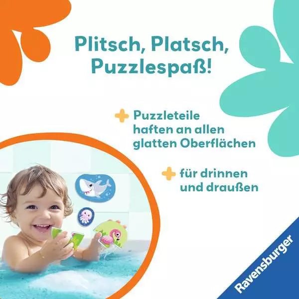 Puzzle für Badewanne – Tiere aus Schaumstoff ab 12 Monaten