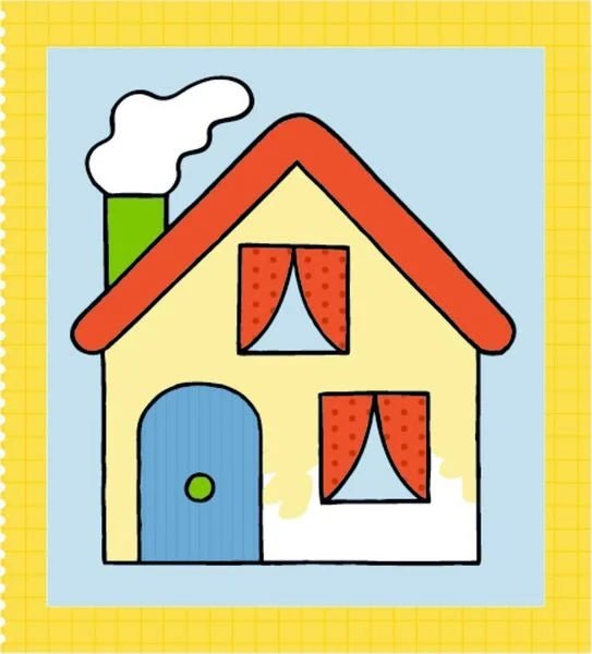 Bastelbuch für Kleinkinder mit Ausmalbildern
