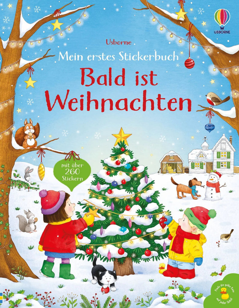 Mein erstes Stickerbuch Bald ist Weihnachten mit 260 Stickern
