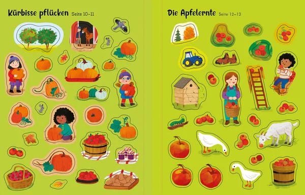 Mein erstes Herbst Stickerbuch mit 180 Aufklebern
