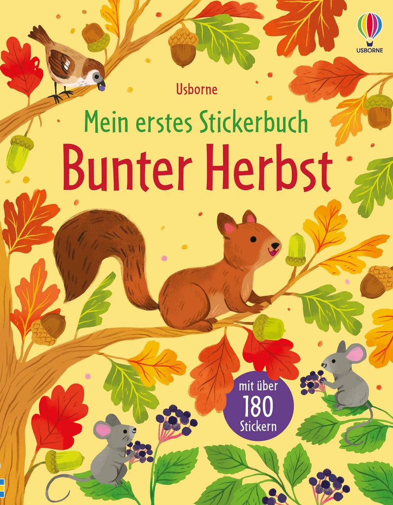 Mein erstes Stickerbuch Bunter Herbst mit 180 Stickern für Kinder

