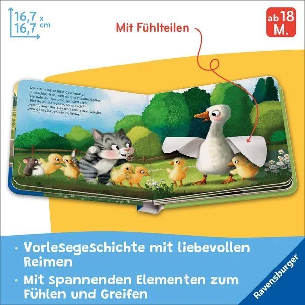 Fühlbuch ab 18 Monate mit Bauernhoftieren Ravensburger

