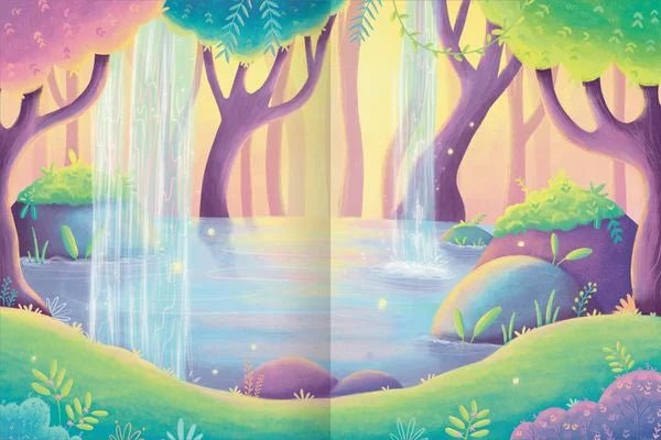 Bastelbuch für Kinder mit Fühlstickern und Einhornmotiven
