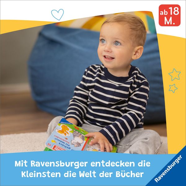 Fühlbuch Tiere entdecken Ravensburger ab 18 Monate