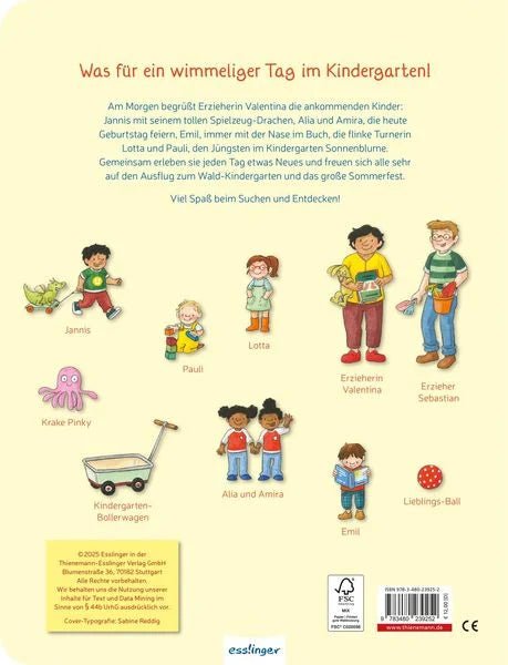 Großes Pappbuch Kita-Spaß mit Suchaufgaben