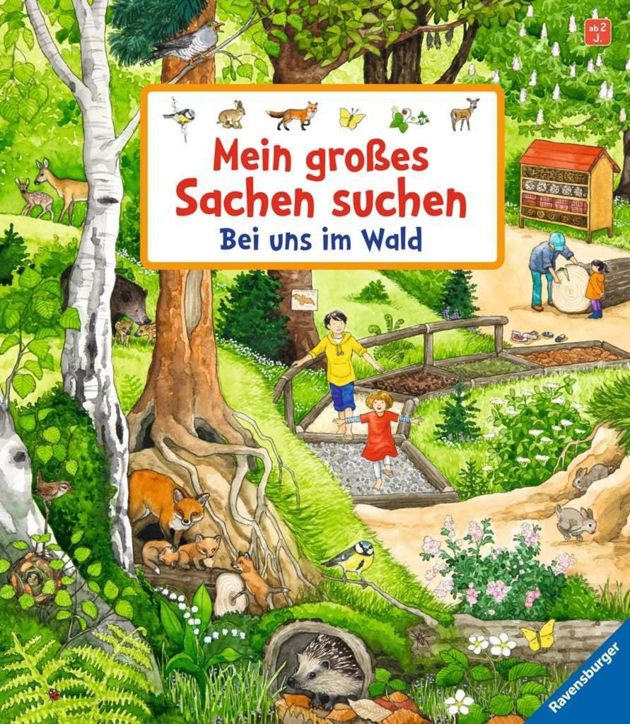 Mein großes Sachen suchen: Bei uns im Wald - Ravensburger