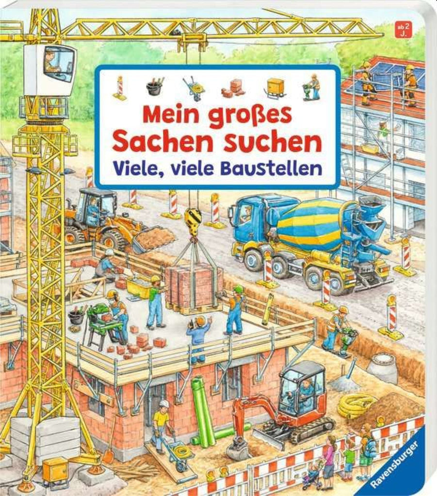 Mein großes Sachen suchen Viele, viele Baustellen - Ravensburger