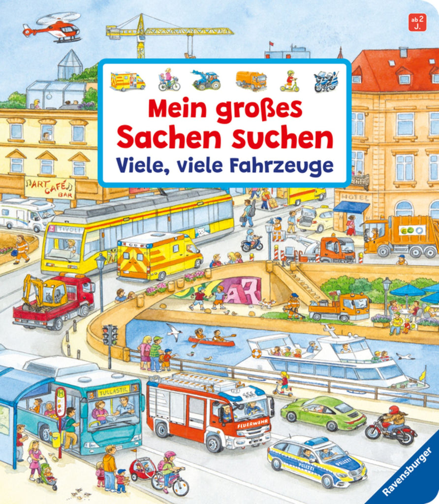 Mein großes Sachen suchen: Viele, viele Fahrzeuge - Ravensburger