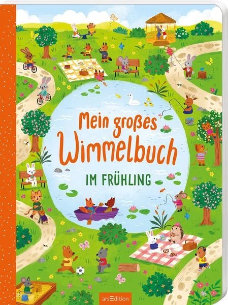 Mein großes Wimmelbuch – Im Frühling - Ars Edition