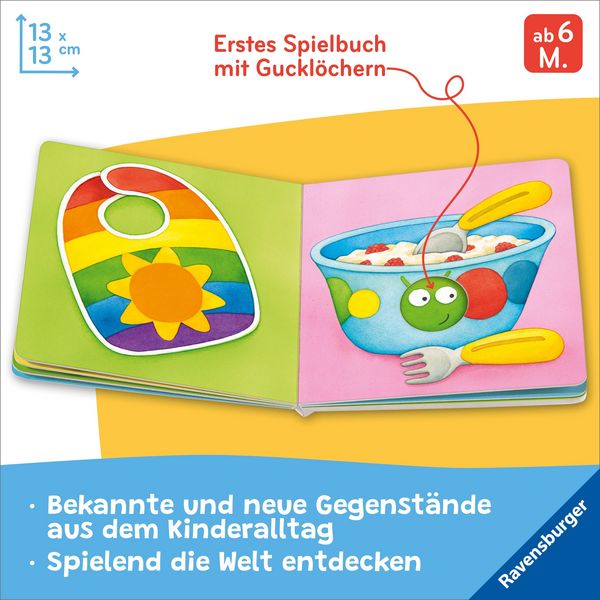 Ravensburger Gucklochbuch mit Ball Kuscheltier ab 6 Monate