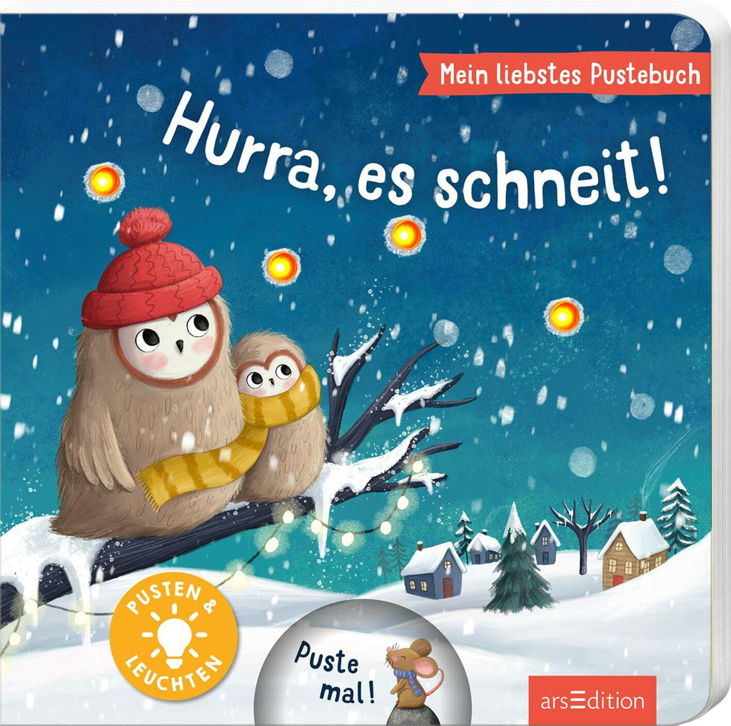 Mein liebstes Pustebuch – Hurra, es schneit! - Ars Edition