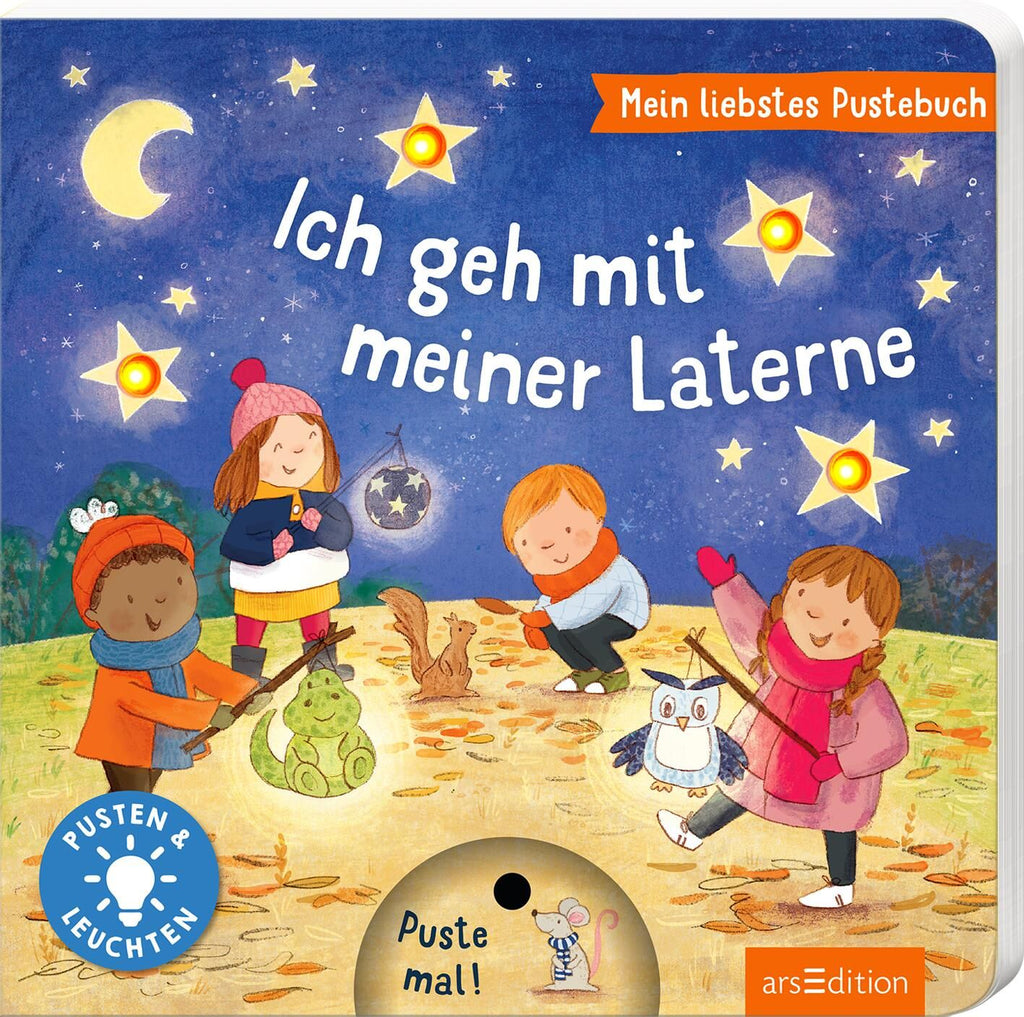 Mein liebstes Pustebuch – Ich geh mit meiner Laterne mit LED-Lichtern
Cover