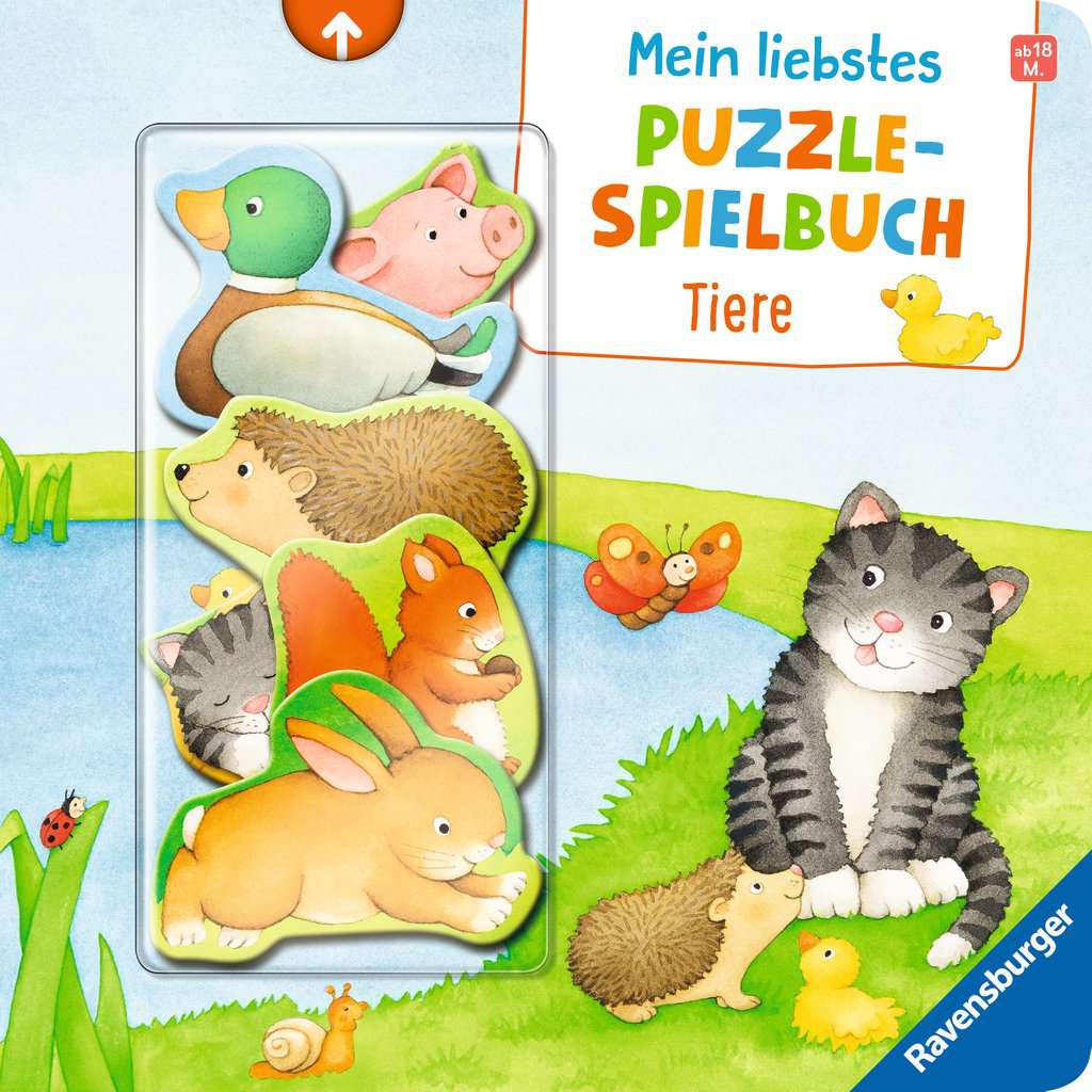 Mein liebstes Puzzle - Spielbuch - Tiere - Ravensburger