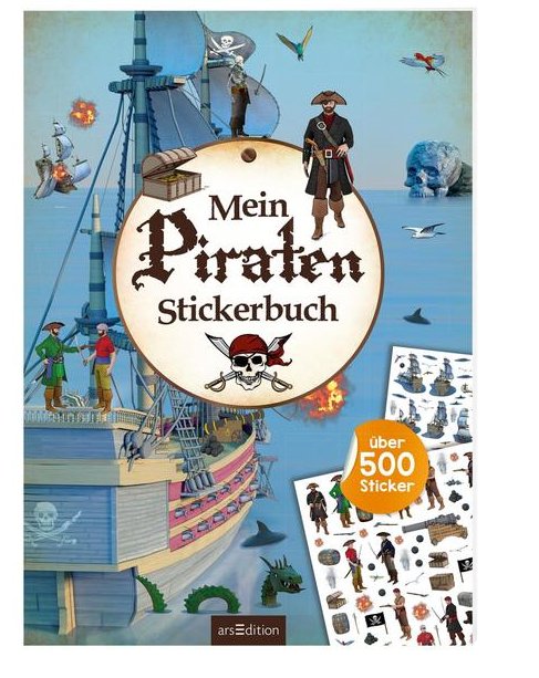 Mein Piraten - Stickerbuch - Ars Edition