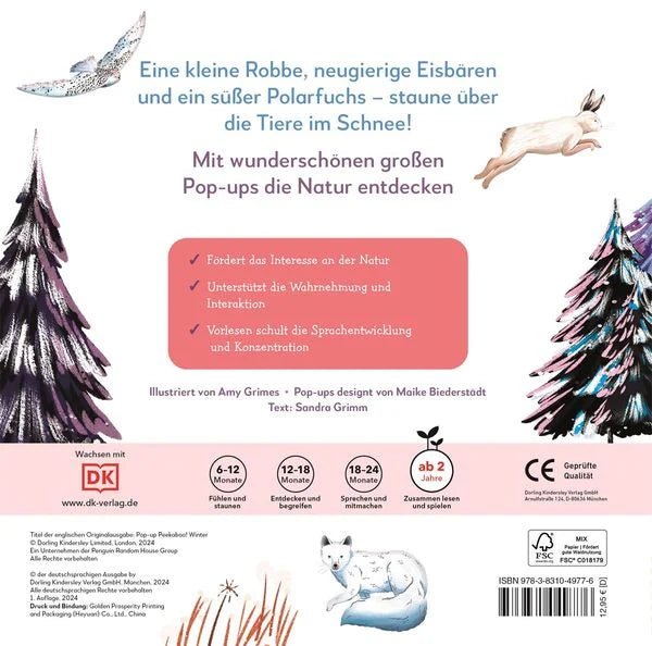 Mein Pop - up - Buch zum Staunen. Tiere in Eis und Schnee - DK Verlag