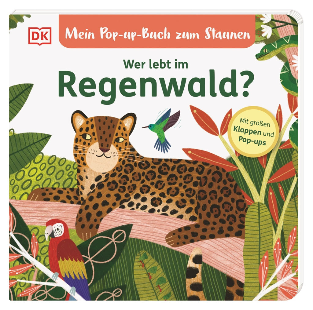 Mein Pop-up-Buch Regenwald Tiere ab 2 Jahren mit 3D-Effekten