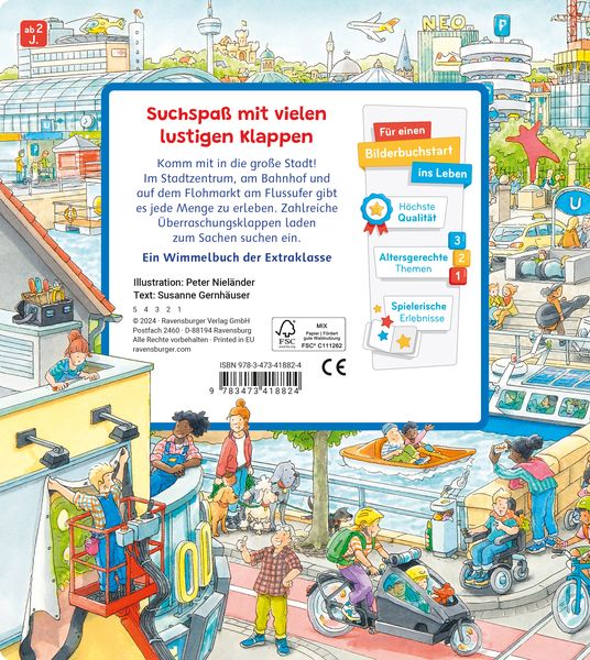 Mein Sachen suchen Wimmelbuch: In der Stadt - Ravensburger