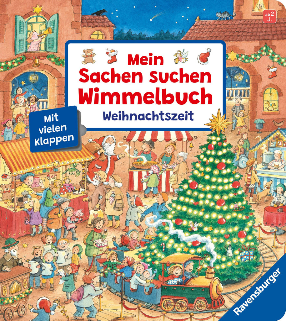 Wimmelbuch Weihnachtszeit Sachen suchen von Franziska Harvey
