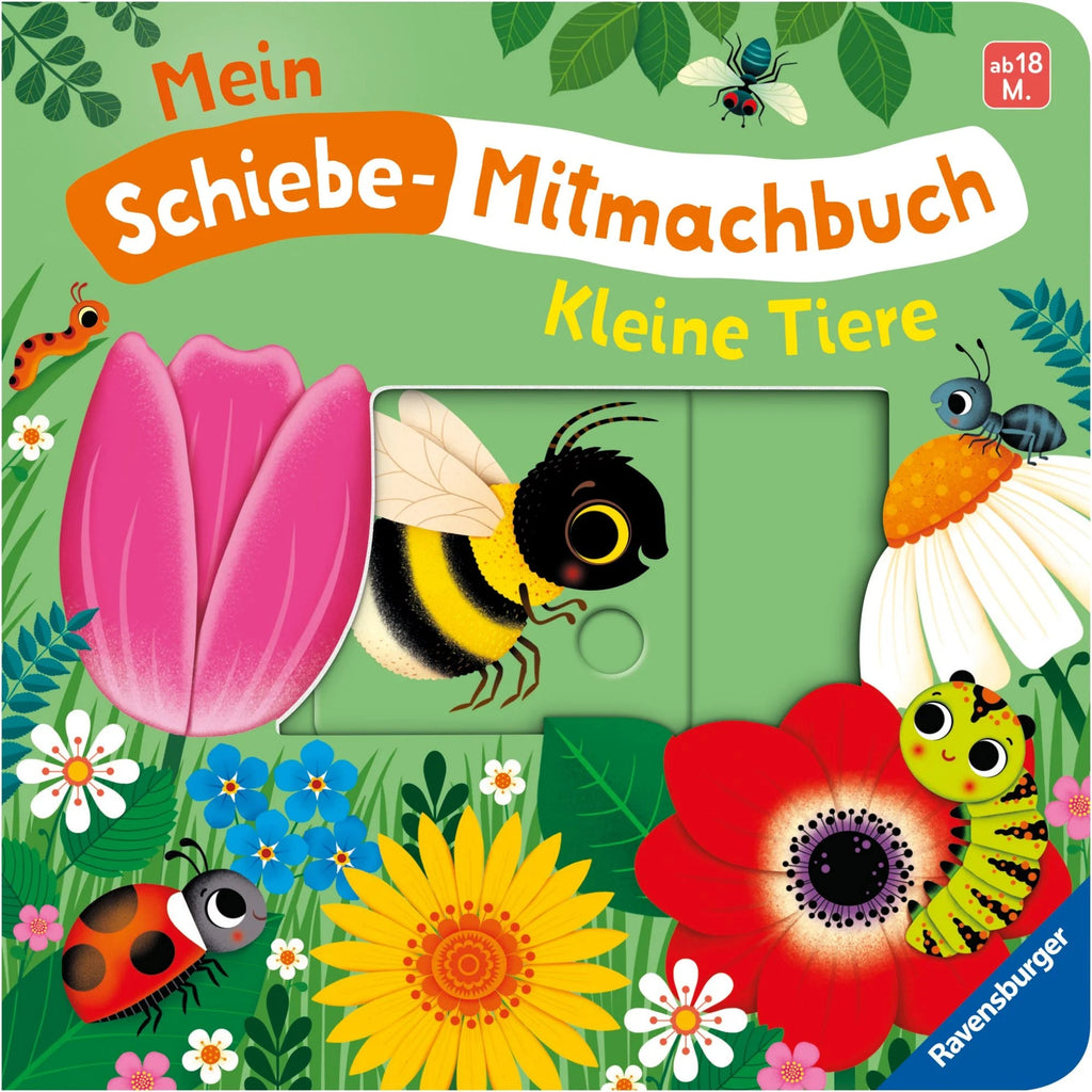 Mein Schiebe‑Mitmachbuch Kleine Tiere ab 18 Monate Ravensburger