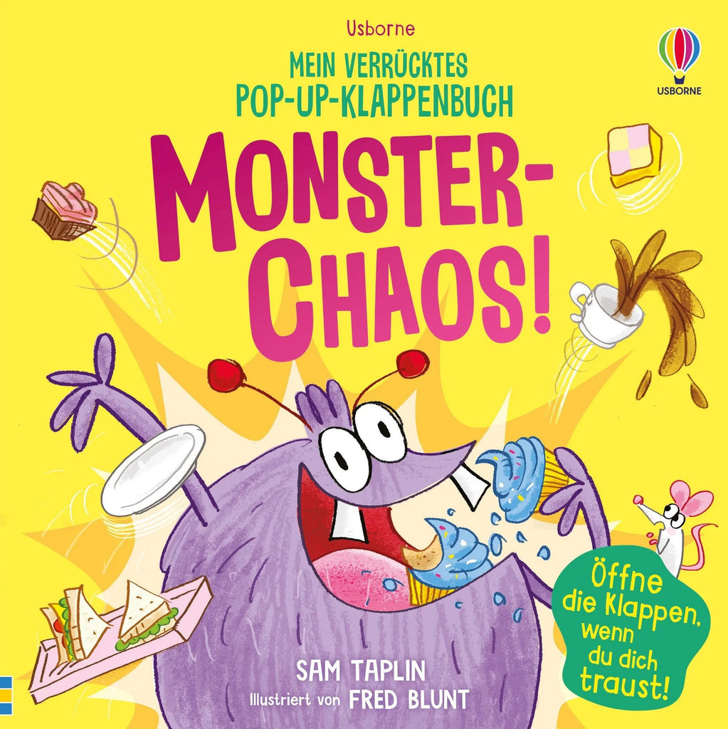 Mein verrücktes Pop-up-Klappenbuch Monster-Chaos ab 4 Jahren
