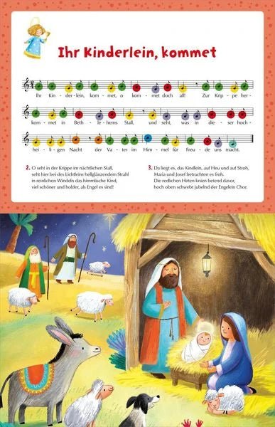 Klavier-Soundbuch mit Winter- und Weihnachtsliedern
