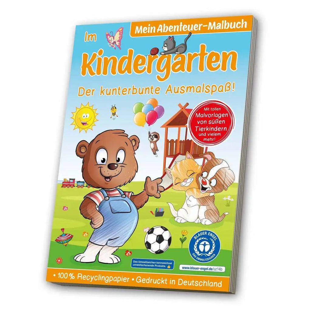 Mein zauberhaftes Malbuch - Meine Welt im Kindergarten - Idena