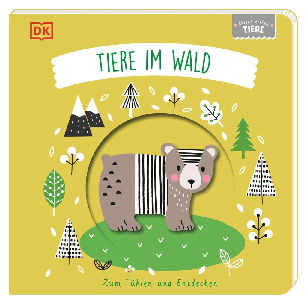 Meine ersten Tiere Wald Fühlbuch ab 6 Monaten mit Tierformen