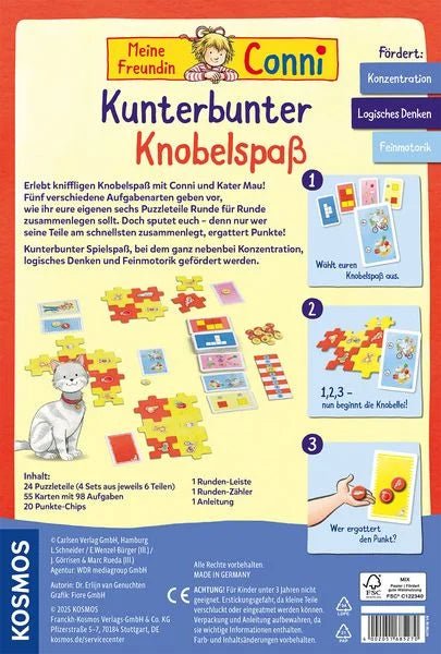 Allein oder gemeinsam knobeln mit Conni im Vorschulalter