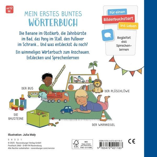 Ravensburger Meine Wörter Meine Welt buntes Wörterbuch
