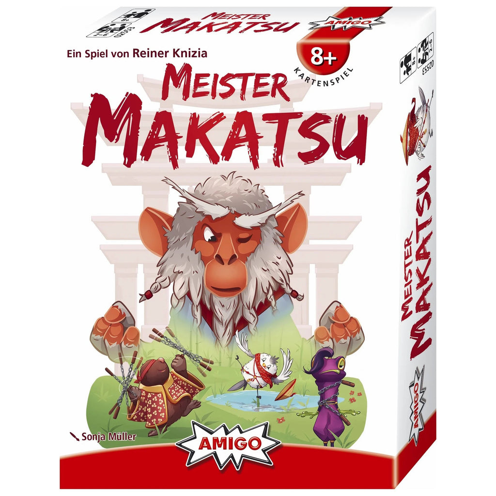 Meister Makatsu Kartenspiel von AMIGO für 2–5 Spieler ab 8 Jahren
