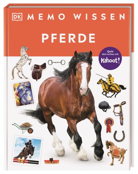 memo Wissen Buch Pferde für Kinder ab 8 Jahren