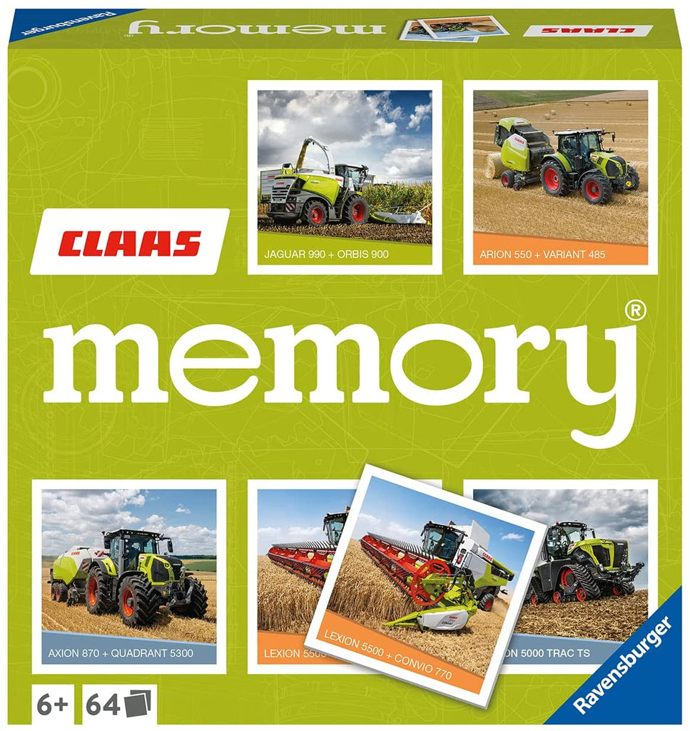 Memory - Claas - Traktoren und landwirtschaftliche Maschinen - Ravensburger